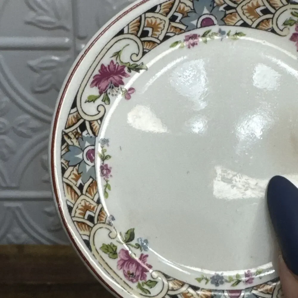 Alfred Meakin England Butter Pat Dish Royal Semi Porcelain 3.25”